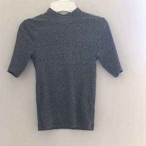 Turtleneck grey shirt